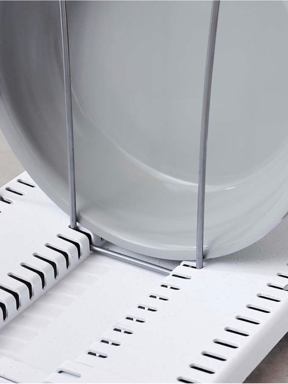 StoreMore Expandable Cookware Rack - White - Picture 3 of 10